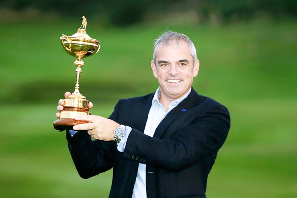 Paul McGinley Europe Ryder Cup 2014 Winning Captain