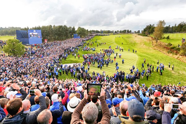 Jamie Donaldson Winning point Europe 2014 Ryder Cup