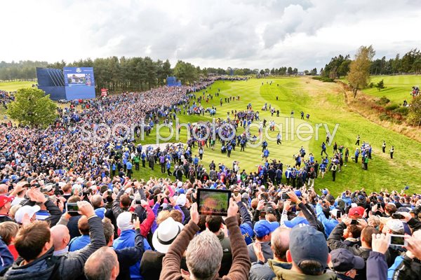 Jamie Donaldson Winning point Europe 2014 Ryder Cup