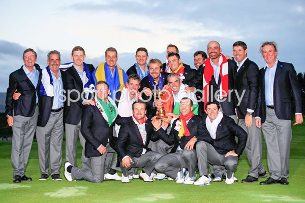 European 2014 Ryder Cup Winners Gleneagles