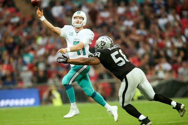 Ryan Tannehill Dolphins Wembley Stadium 2014