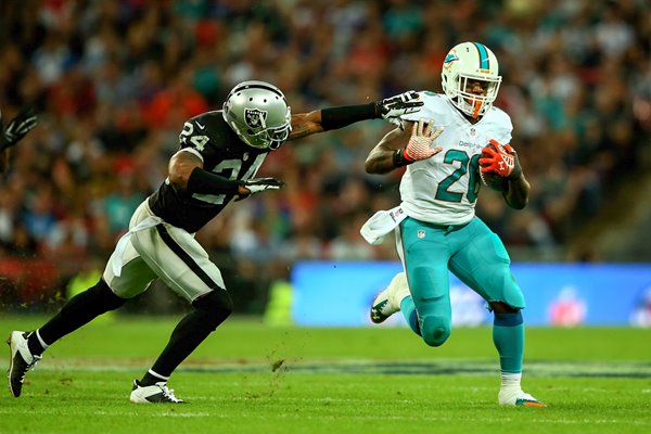 Lamar Miller Dolphins Wembley Stadium 2014