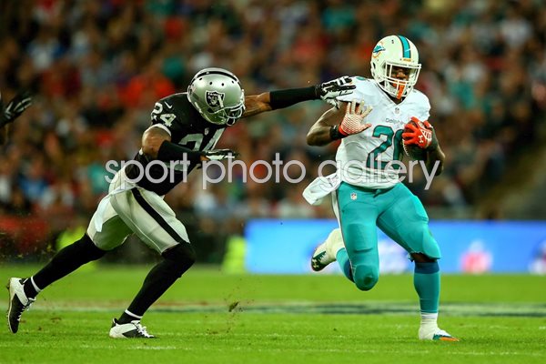 Lamar Miller Dolphins Wembley Stadium 2014