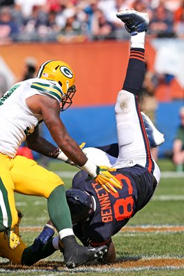 Jay Elliott Packers v Chicago Bears Martellus Bennett