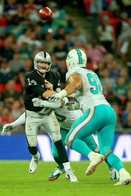 Matt McGloin Miami Dolphins Wembley Stadium 2014