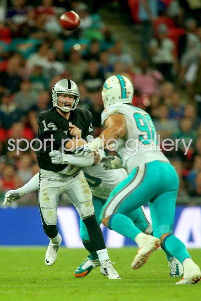 Matt McGloin Miami Dolphins Wembley Stadium 2014
