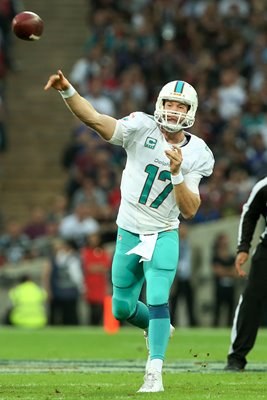 Ryan Tannehill Dolphins Wembley Stadium 2014