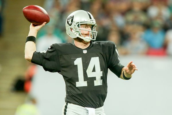 Matt McGloin Oakland Raiders Wembley Stadium 2014