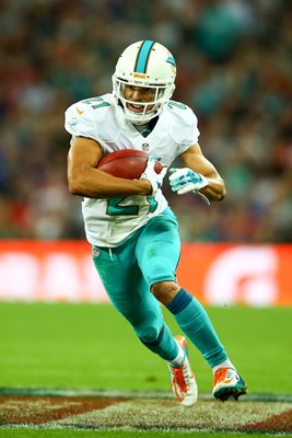 Brent Grimes Dolphins Wembley Stadium 2014