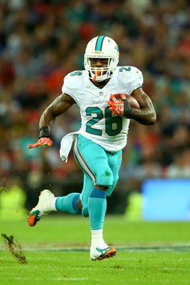 Lamar Miller Dolphins Wembley Stadium 2014