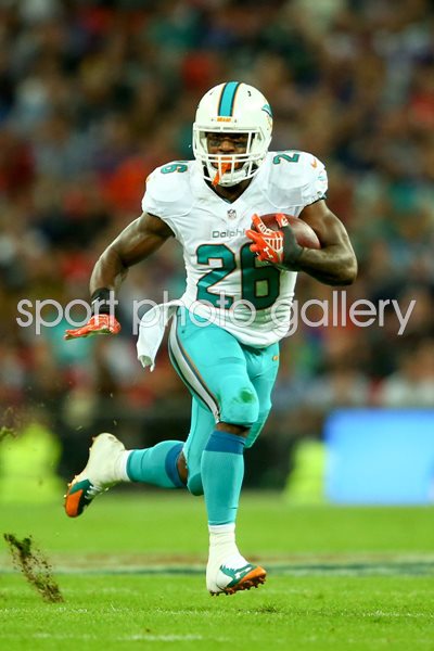 Lamar Miller Dolphins Wembley Stadium 2014