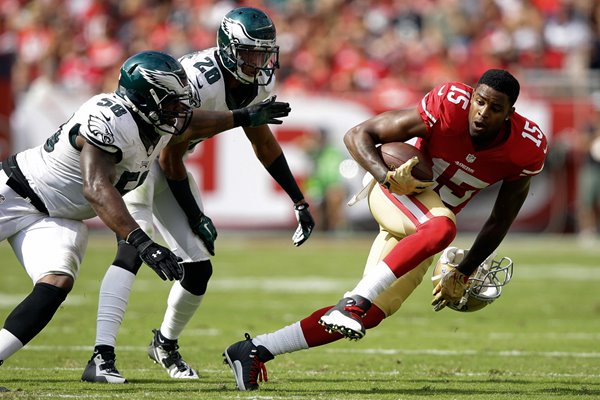 Michael Crabtree San Francisco 49ers v Philadelphia Eagles