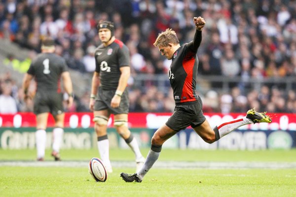 Toby Flood en route to record points v Australia