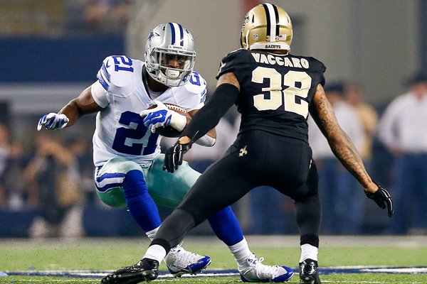 Kenny Vaccaro Saints v Joseph Randle Cowboys