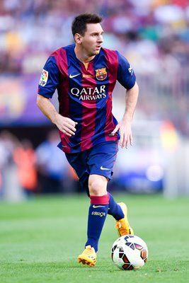 Lionel Messi Barcelona v Granada 2014