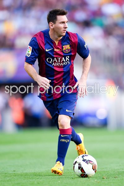 Lionel Messi Barcelona v Granada 2014