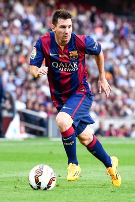 Lionel Messi Barcelona v Granada 2014