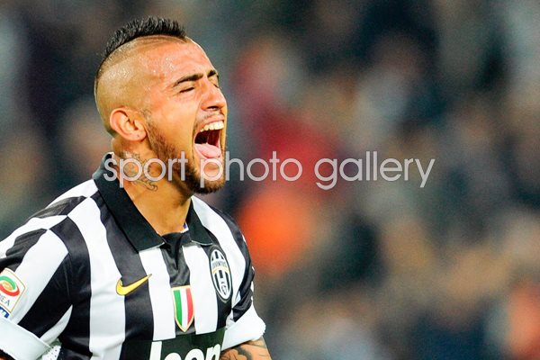 Arturo Vidal Juventus Portrait