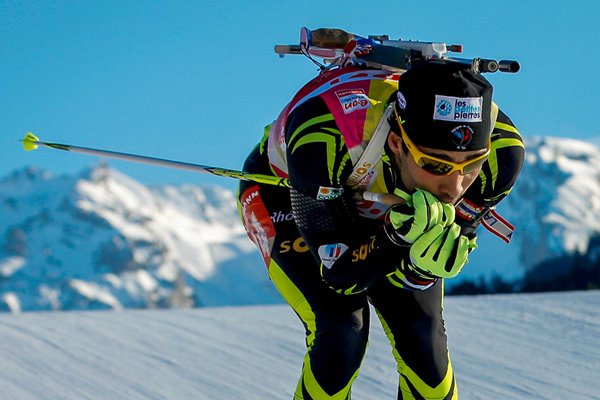 Martin Fourcade IBU Worldcup Biathlon Annecy-Le Grand Bornand 2013