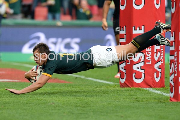 Handre Pollard South Africa scores v New Zealand 2014