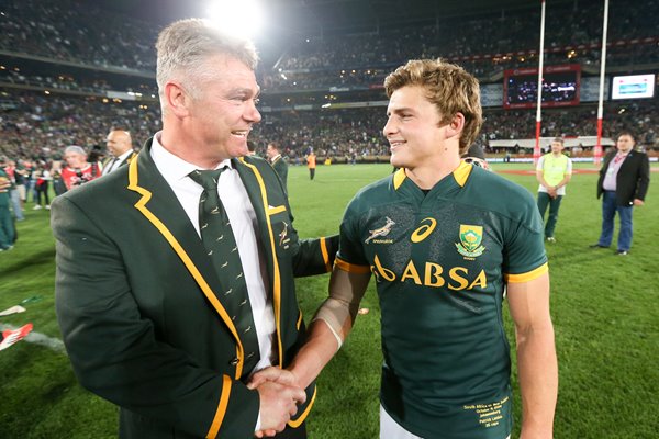 Patrick Lambie & Heyneke Meyer Championship 2014