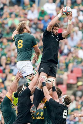 Sam Whitelock New Zealand v South Africa