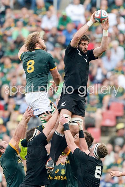Sam Whitelock New Zealand v South Africa