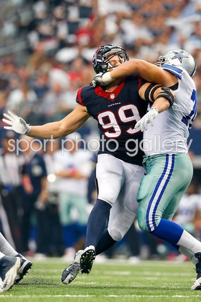 J.J. Watt Houston Texans v Zack Martin Dallas Cowboys