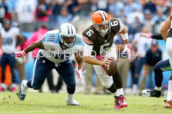 Brian Hoyer - Browns v  Titans 2014