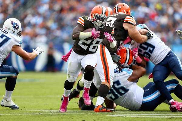 Terrance West - Browns v Titans