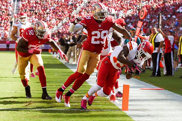 Stevie Johnson - Chiefs v 49ers 2014