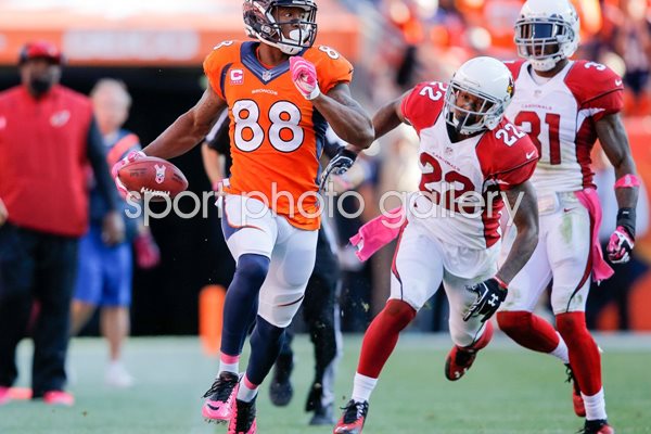 Cardinals v Broncos - Demaryius Thomas