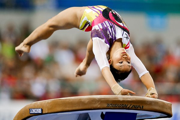 Wakana Inoue Japn Vault Womans Team Final  2014