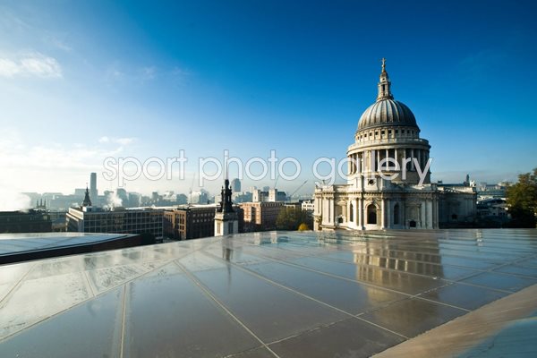 A general view of St Pauls Cathedral in London