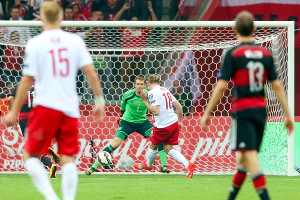  Sebastian Mila goal Poland v Germany