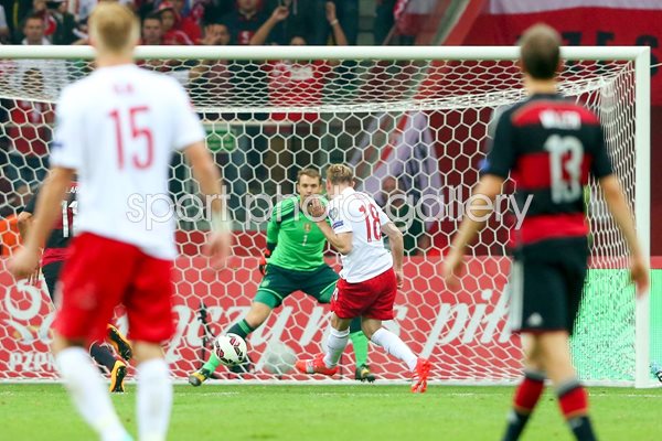  Sebastian Mila goal Poland v Germany