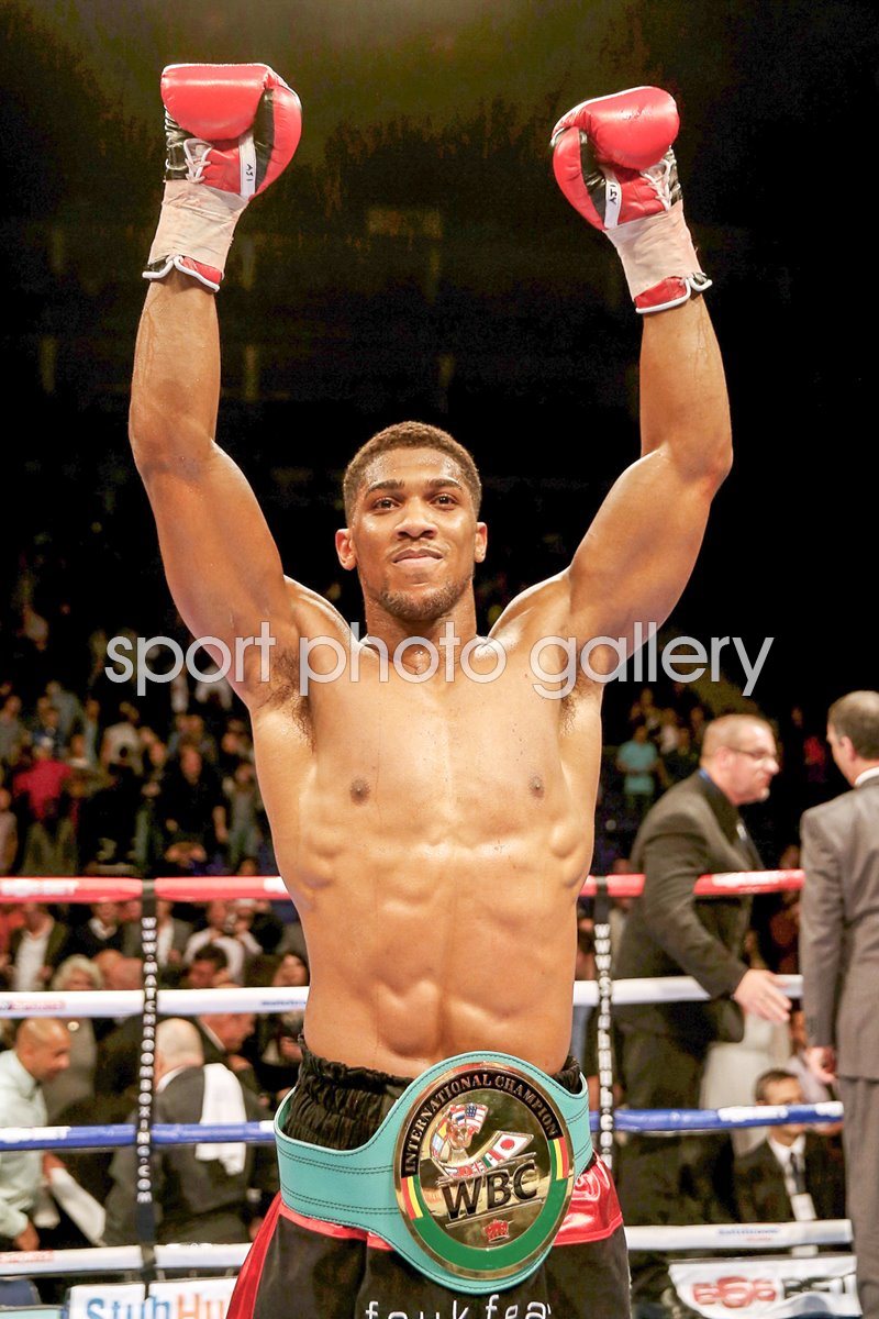 Slik segment Faderlig Anthony Joshua WBC International Heavyweight Champion 2014 Images | Boxing  Posters | Anthony Joshua