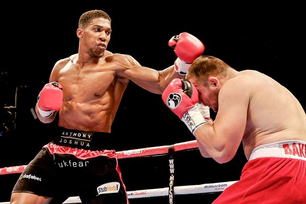 Anthony Joshua v Denis Bakhtov London 2014