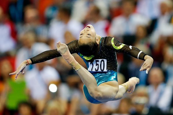 Bai Yawen China Womans Balance Beam Final 2014