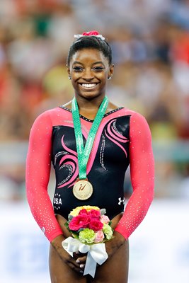 Simone Biles Balance Beam Champion China 2014