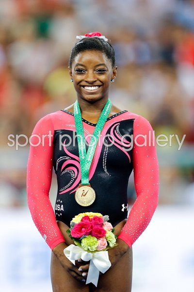 Simone Biles Balance Beam Champion China 2014