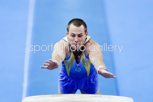 Oleg Verniaiev Ukraine Men`s Vault Final China 2014