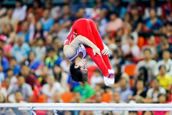 Ryohei Kato Japan Men`s Parallel Bars Final 2014