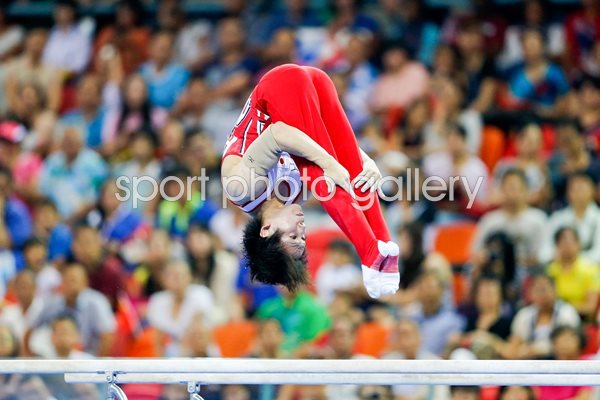 Ryohei Kato Japan Men`s Parallel Bars Final 2014