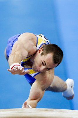 Oleg Verniaiev Ukraine Men`s Vault Final China 2014