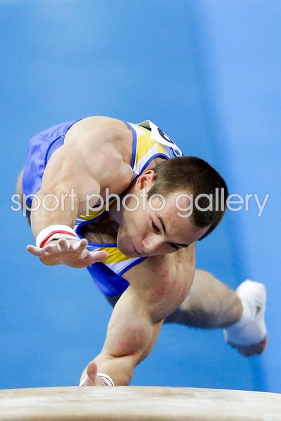 Oleg Verniaiev Ukraine Men`s Vault Final China 2014