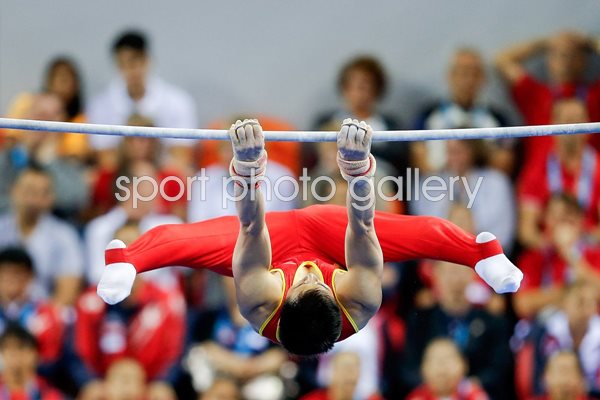 Zhang Chenglong China Horizontal Bar Final 2014