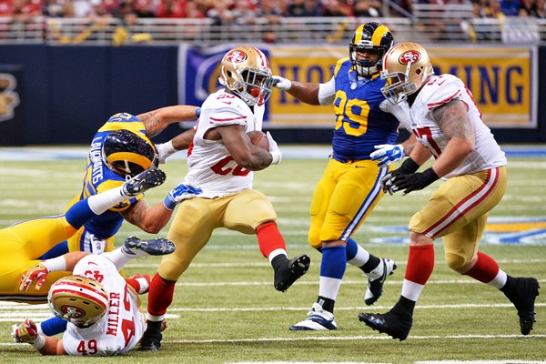 Carlos Hyde - 49ers v Rams