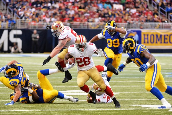 Carlos Hyde - 49ers v Rams