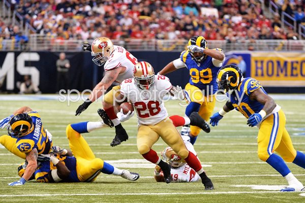 Carlos Hyde - 49ers v Rams